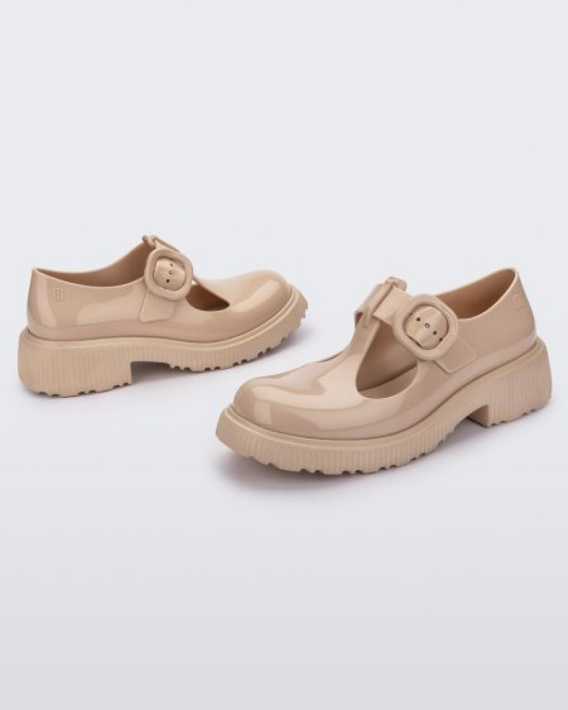 Melissa Sandalias Jackie Mujer Beige España | anj4JZDN