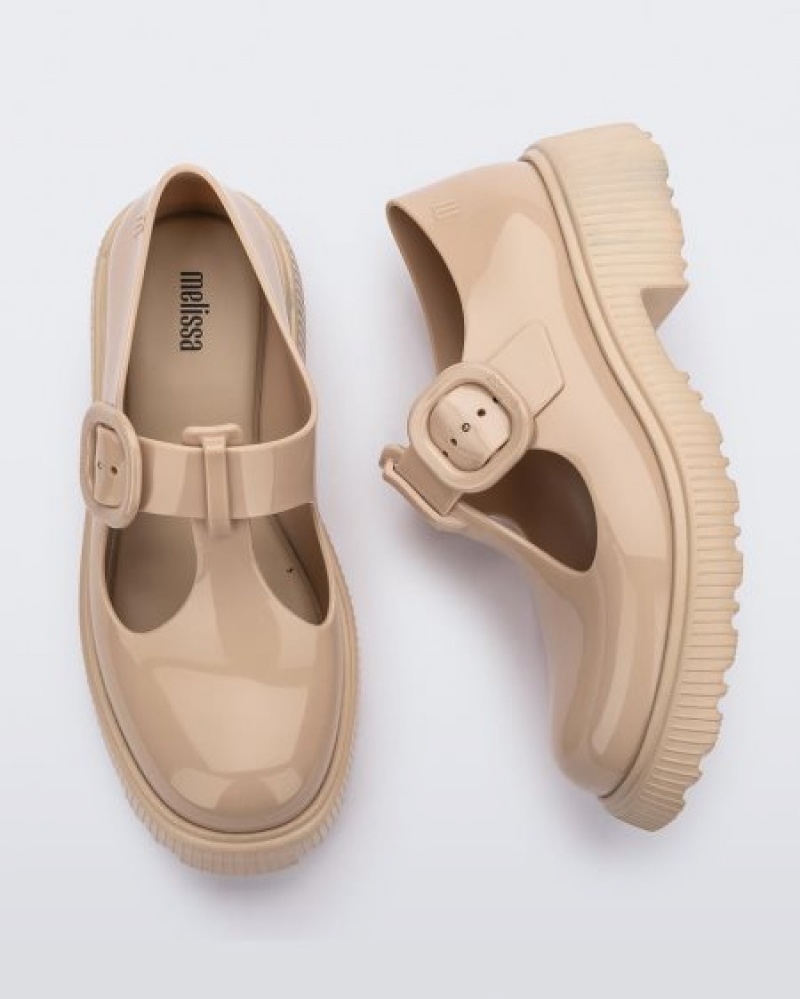 Melissa Sandalias Jackie Mujer Beige España | anj4JZDN