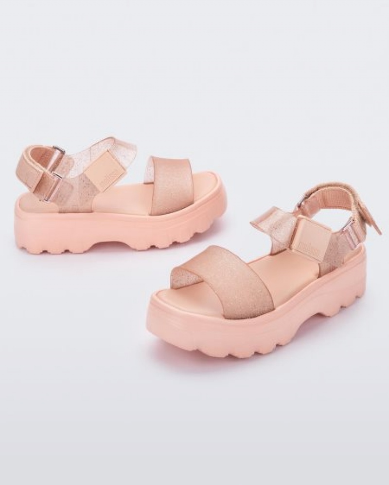 Melissa Sandalias Kick Off Sandal Mujer Beige España | DpqzRX6E