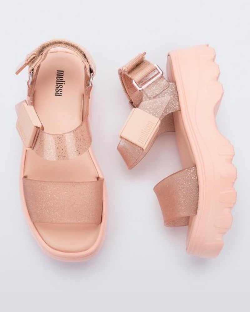 Melissa Sandalias Kick Off Sandal Mujer Beige España | DpqzRX6E