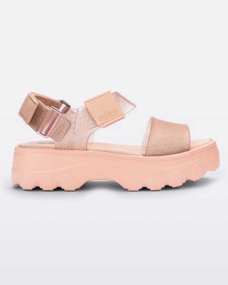 Melissa Sandalias Kick Off Sandal Mujer Beige España | DpqzRX6E