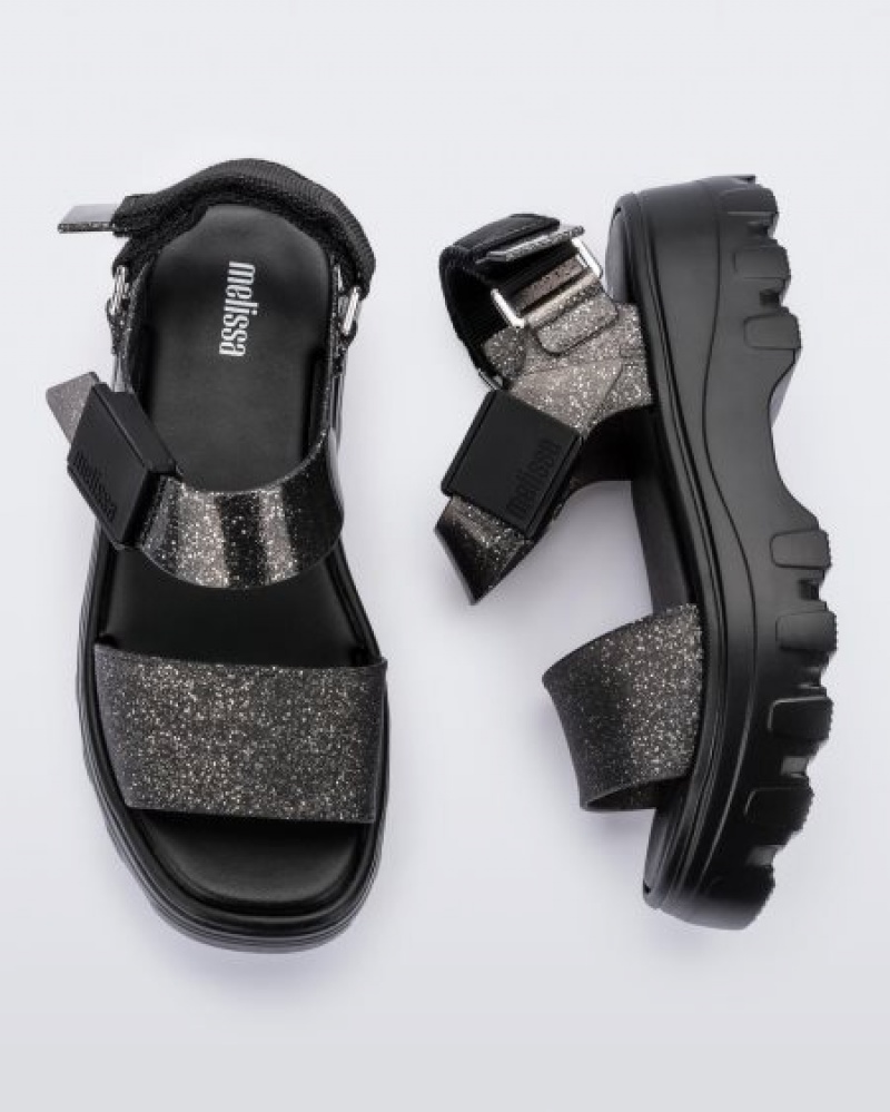 Melissa Sandalias Kick Off Sandal Mujer Negras España | mjlZiORM