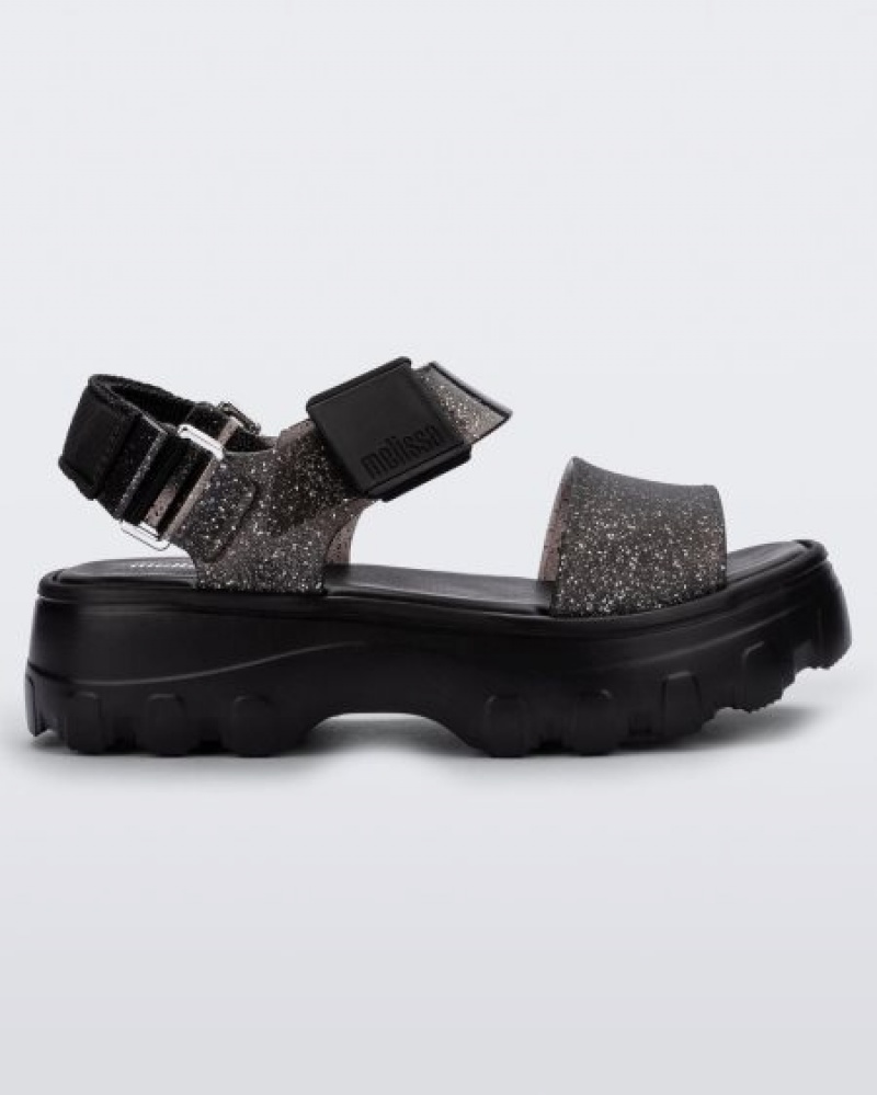 Melissa Sandalias Kick Off Sandal Mujer Negras España | mjlZiORM