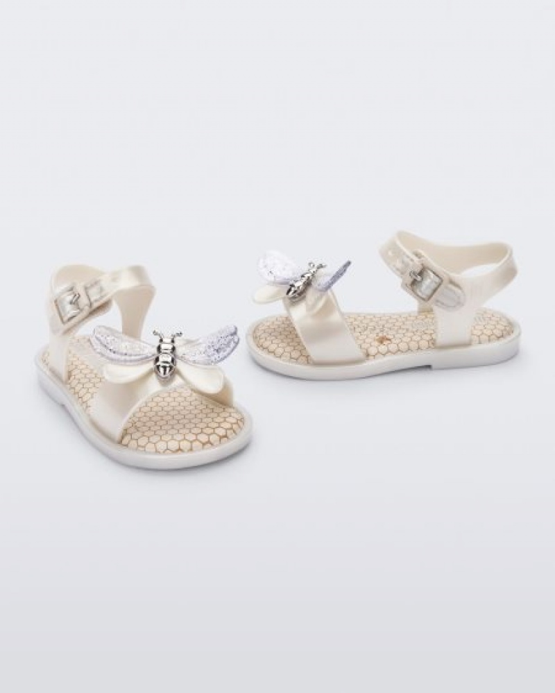 Mini Melissa Sandalias Mar Bugs Bebe Blancas España | iegdXSF6