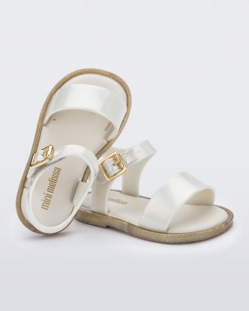 Mini Melissa Sandalias Mar Sandal Bebe Blancas España | VQ0O5PzT