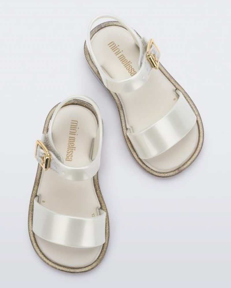 Mini Melissa Sandalias Mar Sandal Bebe Blancas España | VQ0O5PzT