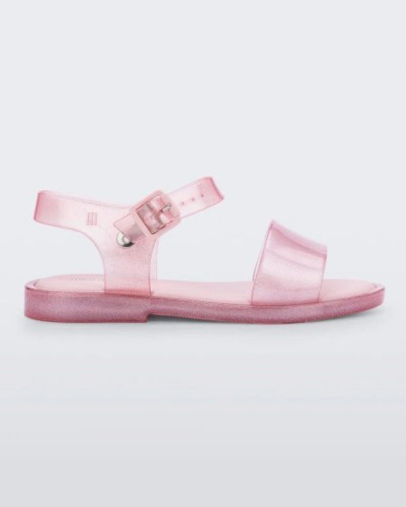 Mini Melissa Sandalias Mar Sandal Niños Pink/Glitter España | WZ7nLhtg