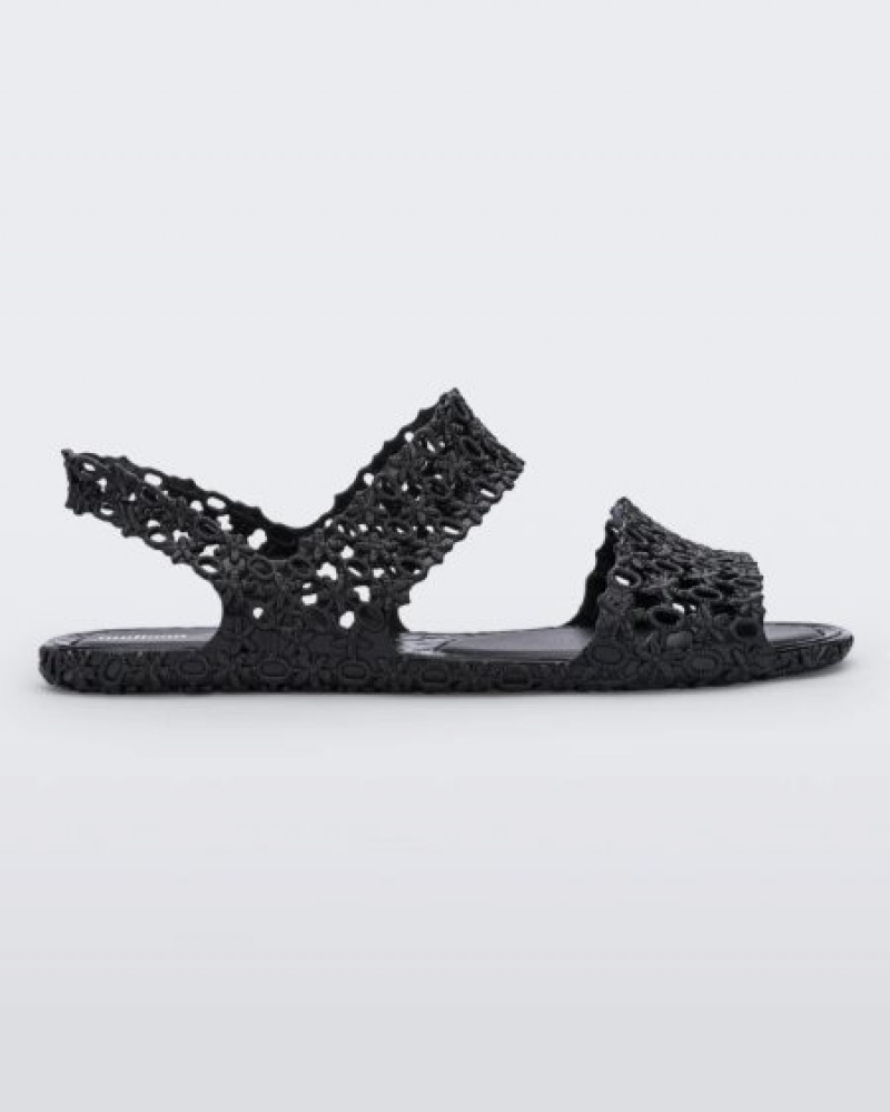 Melissa Sandalias Panc Sandal Mujer Negras España | EF5lHUDB