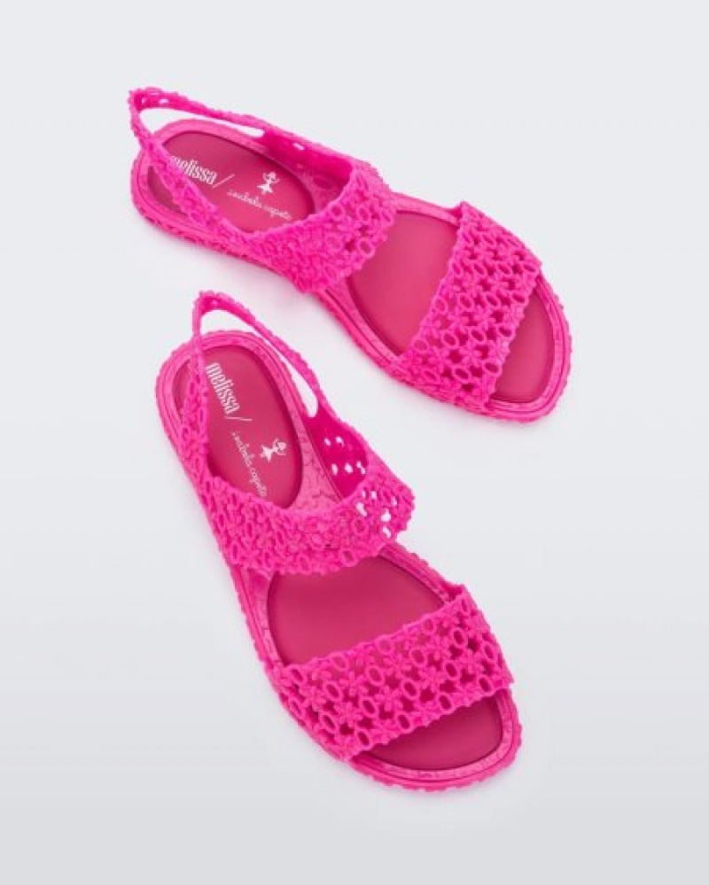 Melissa Sandalias Panc Sandal Mujer Rosas España | VY6QEAH9