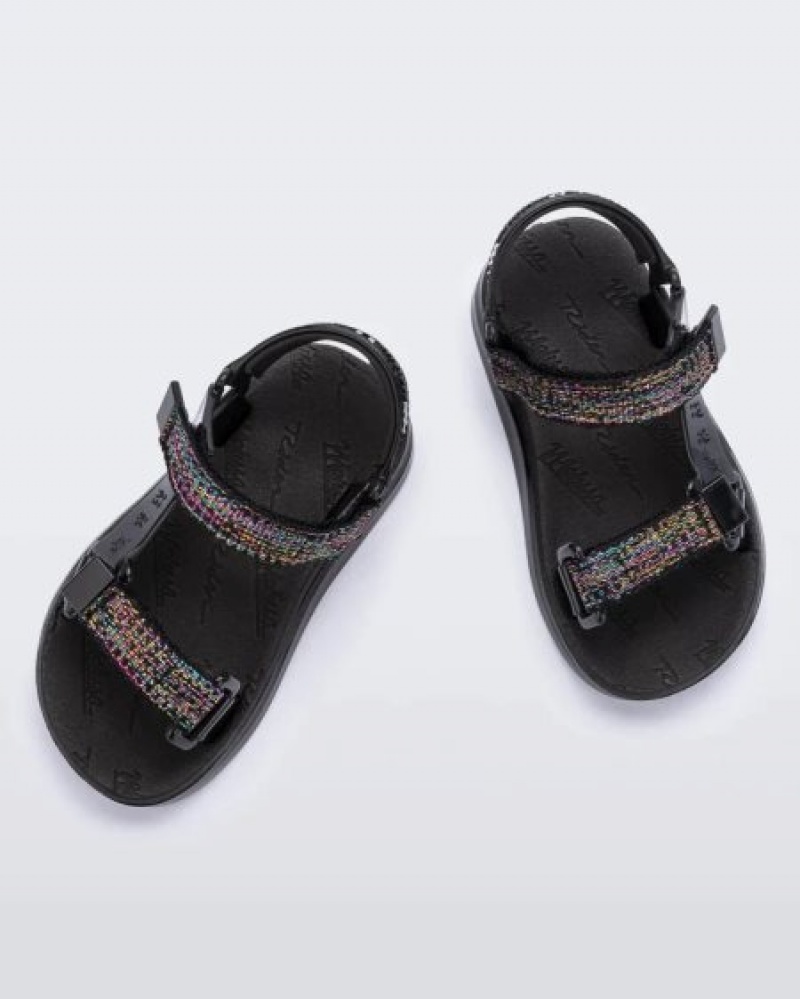 Mini Melissa Sandalias Papete Bebe Negras España | gb2WCKhN