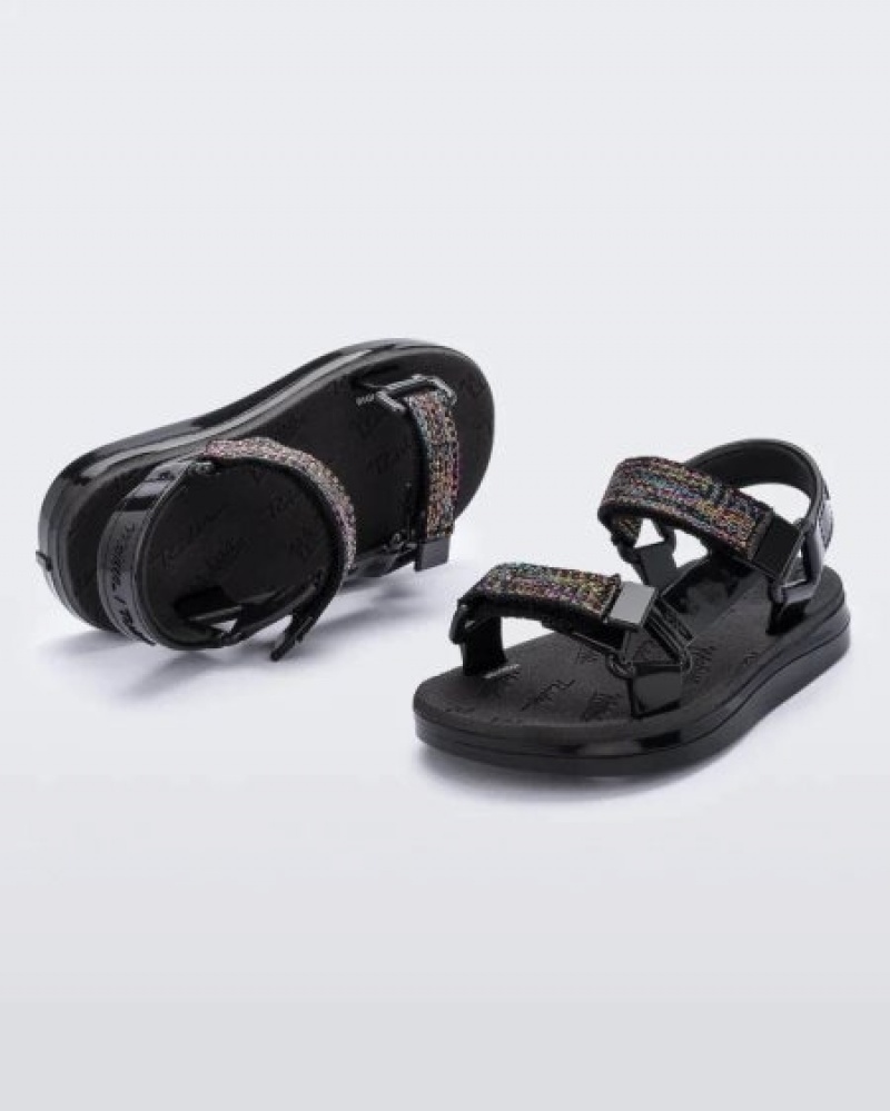 Mini Melissa Sandalias Papete Bebe Negras España | gb2WCKhN