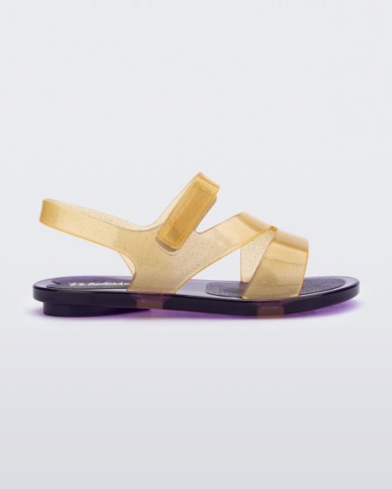 Mini Melissa Sandalias Paris Bebe Purple/Yellow España | eFYsIj4o