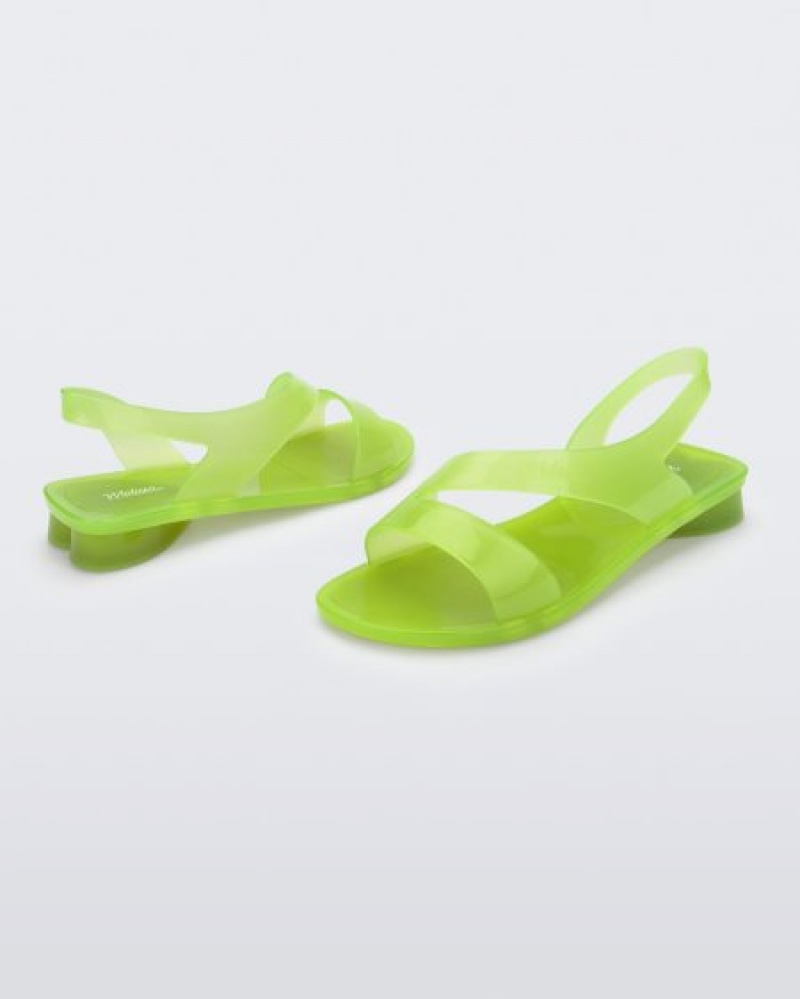 Melissa Sandalias Paris Mujer Verde España | CvInrRKg