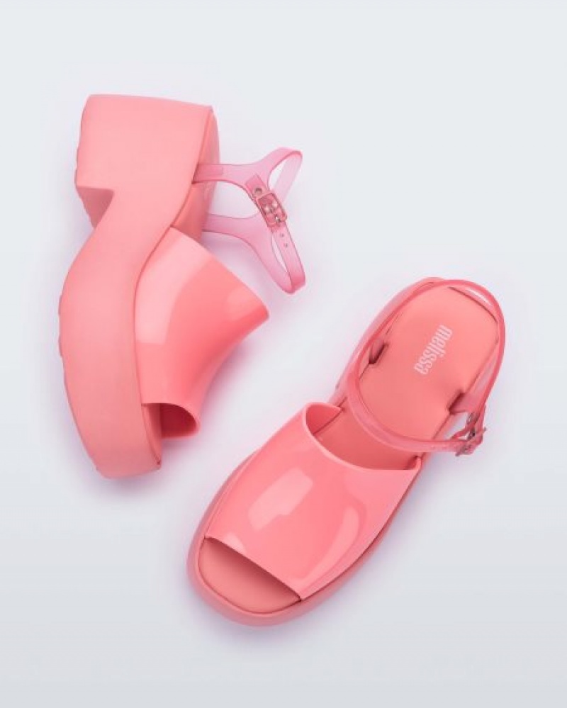 Melissa Sandalias Pose Mujer Pink/Pink España | OkGKhqvA