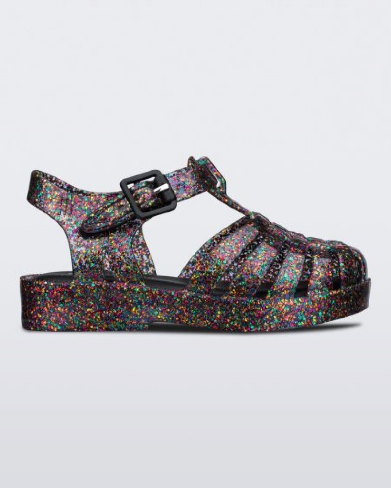 Mini Melissa Sandalias Possession Bebe Mixed Glitter Glass España | 85SFP643