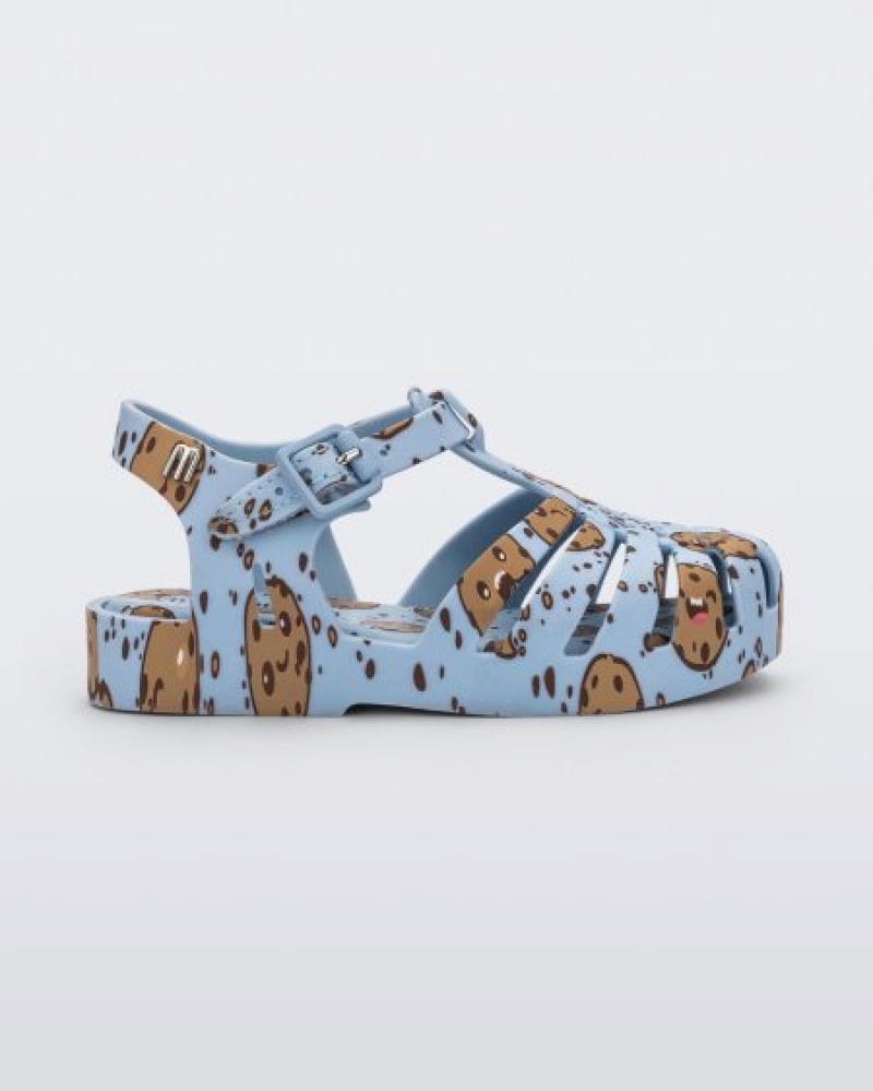 Mini Melissa Sandalias Possession Candy Bebe Blue/Beige España | jlGjJSrm