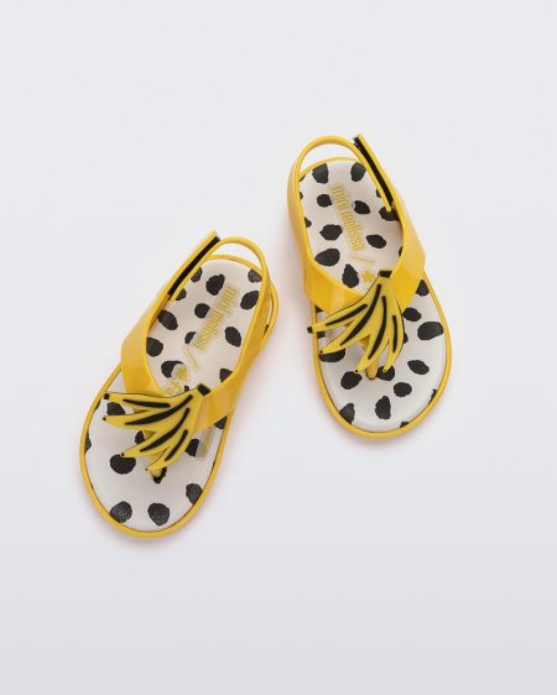 Mini Melissa Sandalias Sunny Bebe Amarillo España | 0cEgSH1S