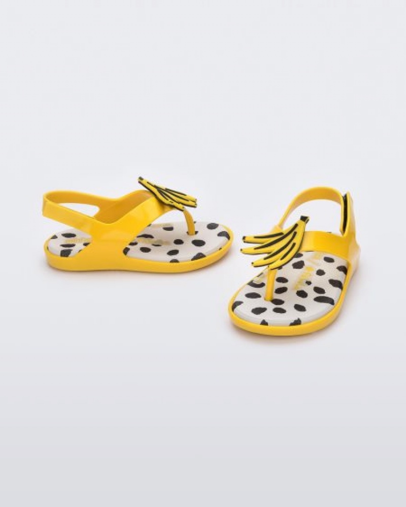 Mini Melissa Sandalias Sunny Bebe Amarillo España | 0cEgSH1S