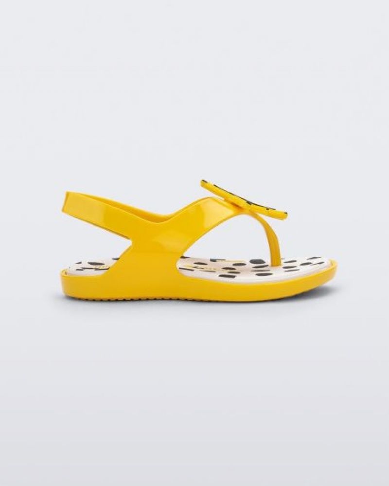 Mini Melissa Sandalias Sunny Bebe Amarillo España | 0cEgSH1S