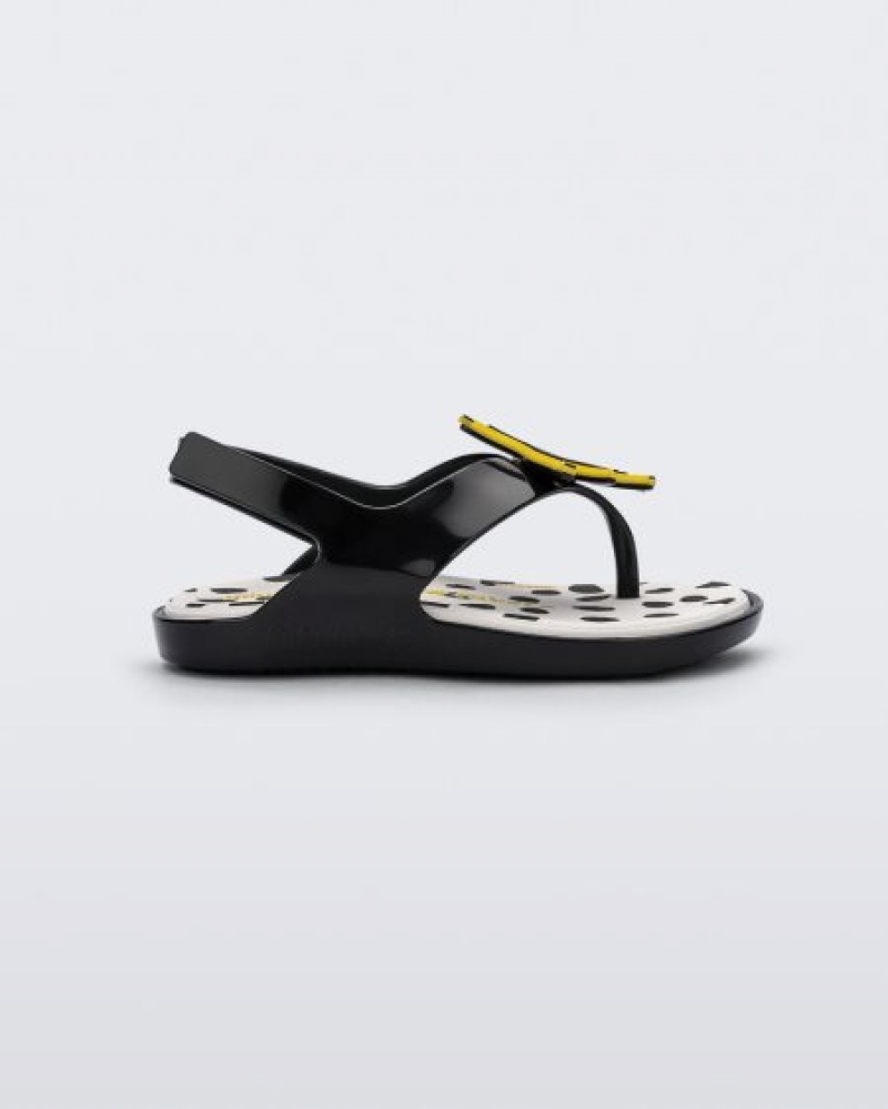 Mini Melissa Sandalias Sunny Bebe Negras España | NnSqRNbr