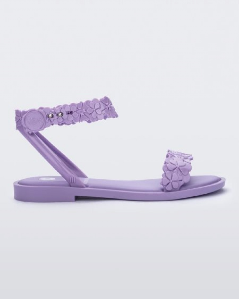 Melissa Sandalias Wave Blossom Sandal Mujer Lilac España | rKacPWVn