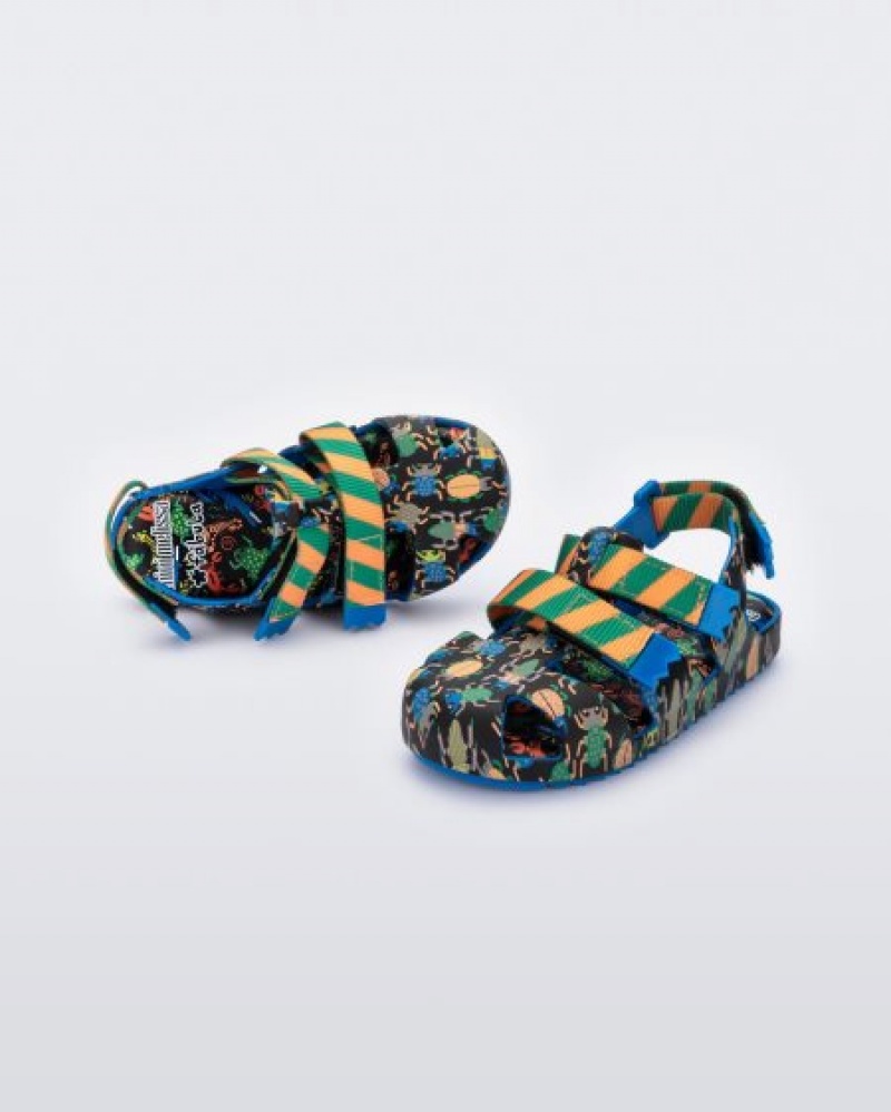 Mini Melissa Sandalias Yoyo Bebe Blue/Green España | oijlAuQI