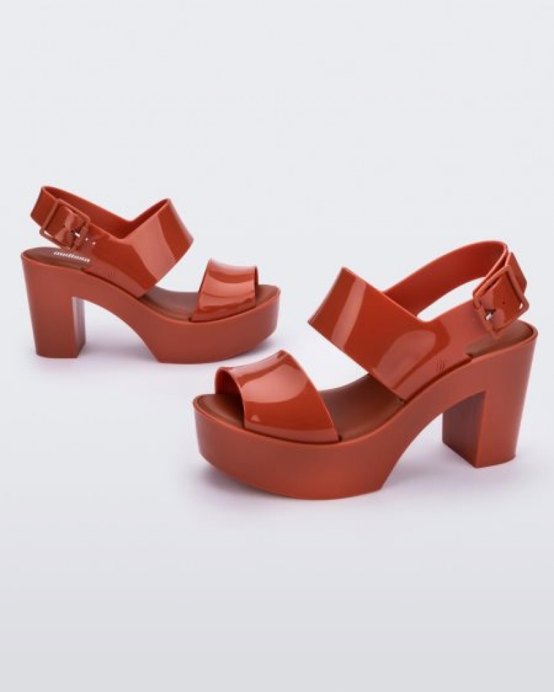 Melissa Tacones Mule Sandal Mujer Marrones España | DB6QGEj9