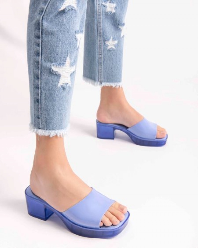 Melissa Tacones Shape Mujer Azules España | ooQ2aCUU