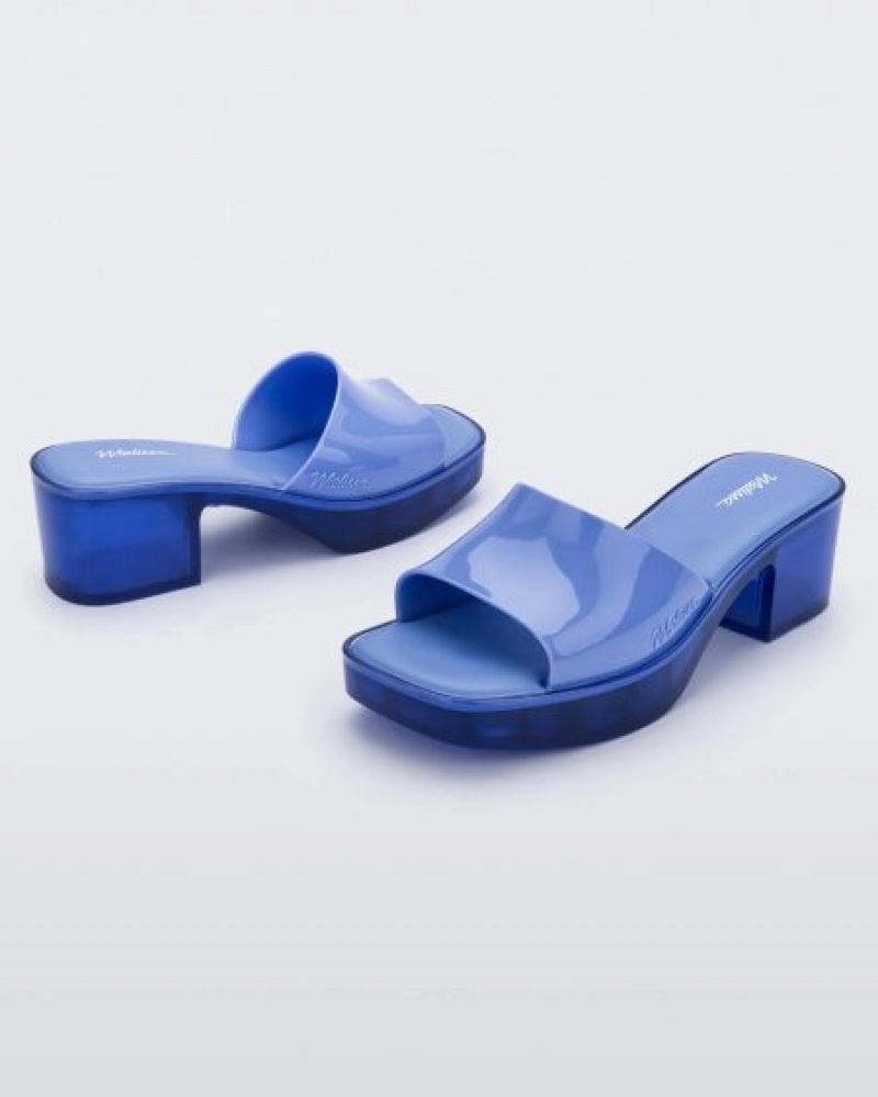 Melissa Tacones Shape Mujer Azules España | ooQ2aCUU