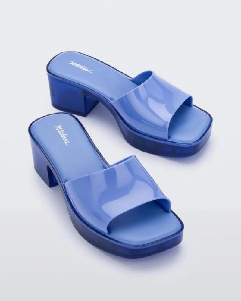 Melissa Tacones Shape Mujer Azules España | ooQ2aCUU