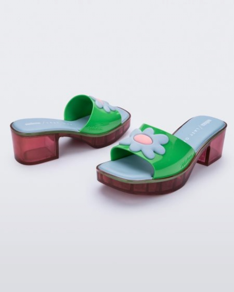 Melissa Tacones Shape Mujer Verde España | 55dOA11D