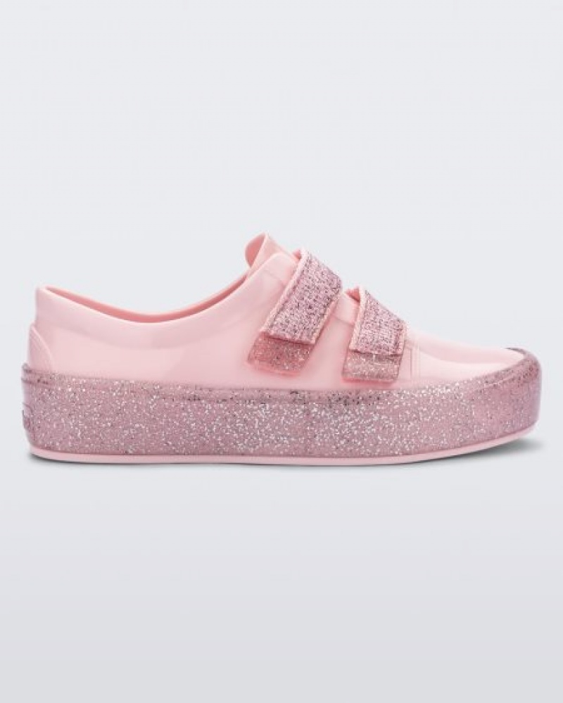 Mini Melissa Zapatillas Beanny Bugs Niños Pink/Pink Glitter España | Nf4OUV2N