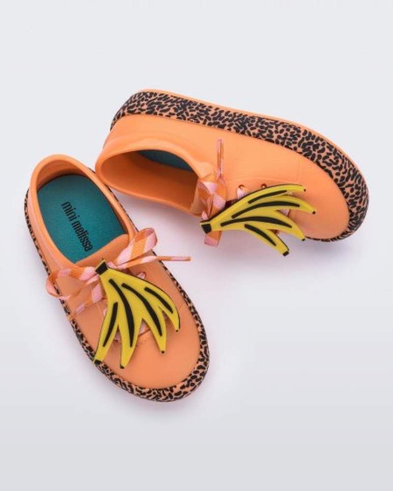 Mini Melissa Zapatillas Calle Bebe Naranjas España | AidSOqwt