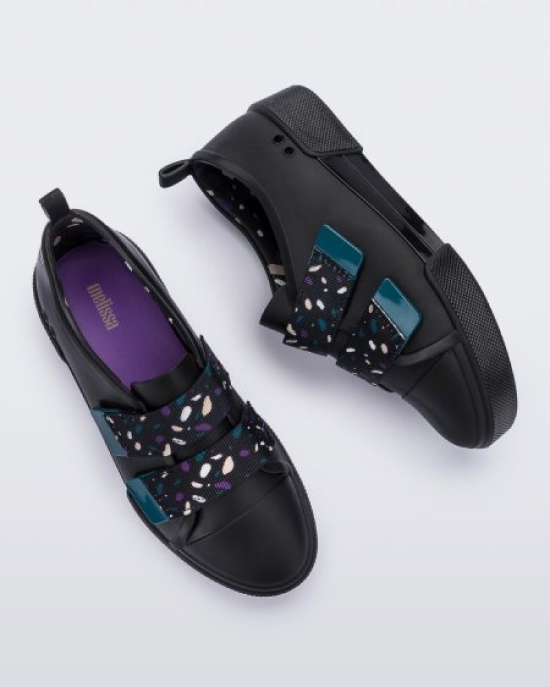 Melissa Zapatillas Cool Mujer Black/Purple España | 0KN5bVdc