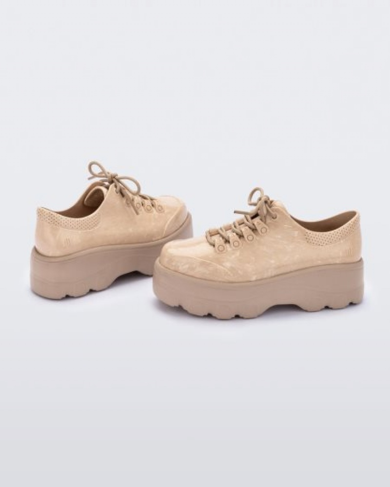 Melissa Zapatillas Kick Off Sneaker Mujer Beige España | nEUFRaDR