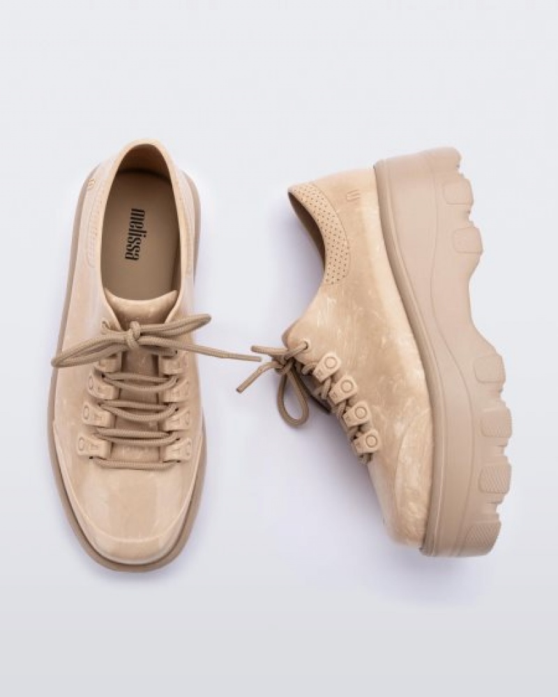 Melissa Zapatillas Kick Off Sneaker Mujer Beige España | nEUFRaDR